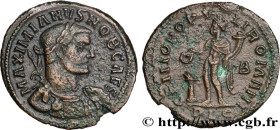 GALERIUS
Type : Follis ou nummus 
Date : 300 - 302 
Mint name / Town : Lyon 
Metal : copper 
Diameter : 27,5  mm
Orientation dies : 12  h.
Weight : 10...