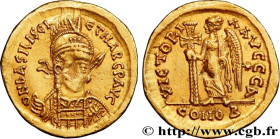 BASILISCUS AND MARCUS
Type : Solidus 
Date : 475 
Mint name / Town : Constantinople 
Metal : gold 
Diameter : 20,5  mm
Orientation dies : 6  h.
Weight...