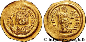 JUSTIN II
Type : Solidus 
Date : 567-578 
Mint name / Town : Constantinople 
Metal : gold 
Millesimal fineness : 1000  ‰
Diameter : 22  mm
Orientation...