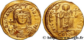 MAURICIUS TIBERIUS
Type : Solidus 
Date : 583-601 
Mint name / Town : Theoupolis (Antioche) 
Metal : gold 
Millesimal fineness : 1000  ‰
Diameter : 20...