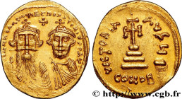 HERACLIUS and HERACLIUS CONSTANTINE
Type : Solidus 
Date : 629-631 
Mint name / Town : Constantinople 
Metal : gold 
Millesimal fineness : 1.000  ‰
Di...