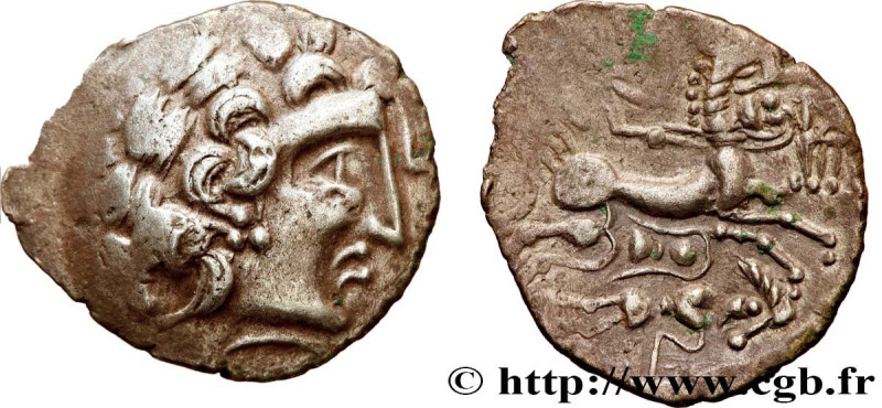 GALLIA - AULERCI DIABLINTES (Area of Jublain)
Type : Statère d’argent à la situl...