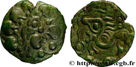 GALLIA BELGICA - BELLOVACI (Area of Beauvais)
Type : Bronze au lion 
Date : c. 50-25 AC. 
Mint name / Town : Beauvais (60) 
Metal : bronze 
Diameter :...