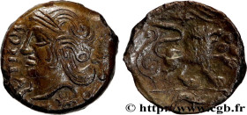 VELIOCASSES (Area of Norman Vexin)
Type : Bronze SVTICOS, classe II au lion 
Date : c. 50-40 AC. 
Metal : bronze 
Diameter : 16  mm
Orientation dies :...