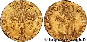JOHN II "THE GOOD"
Type : Florin d'or 
Date : c. 1340-1370 
Date : s.m. 
Mint name / Town : Montpellier ou Toulouse 
Metal : gold 
Millesimal fineness...