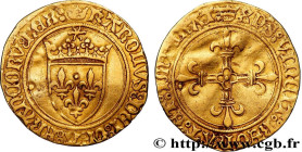 CHARLES VIII
Type : Demi-écu d'or au soleil 
Date : 11/09/1483 
Date : n.d. 
Mint name / Town : Paris 
Metal : gold 
Millesimal fineness : 963  ‰
Diam...