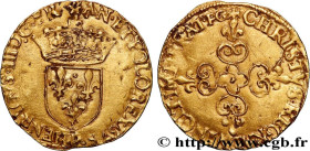 HENRY III
Type : Écu d'or au soleil, 3e type 
Date : 1578 
Mint name / Town : Dijon 
Quantity minted : 24000 
Metal : gold 
Millesimal fineness : 958 ...