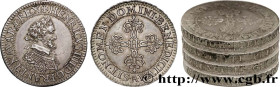 HENRY IV
Type : Piéfort de poids quadruple du quart de franc 
Date : 1607 
Mint name / Town : Paris, Moulin du Louvre 
Metal : silver 
Diameter : 26,5...