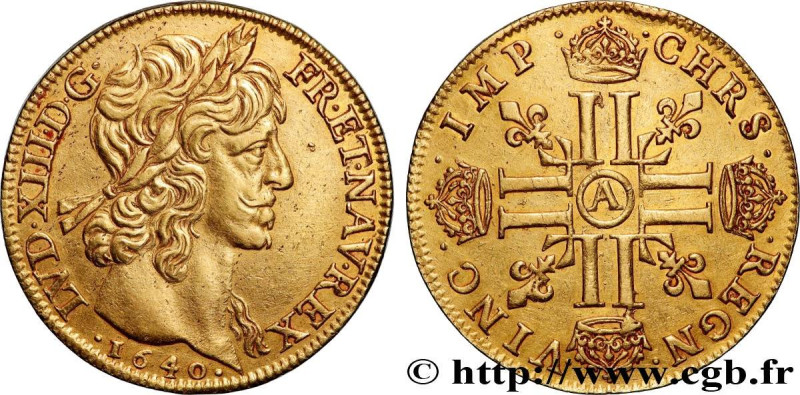LOUIS XIII
Type : Double louis d'or aux huit L (effigie de Jean Warin) 
Date : 1...