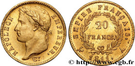 PREMIER EMPIRE / FIRST FRENCH EMPIRE
Type : 20 francs or Napoléon, tête laurée, Empire français 
Date : 1811 
Mint name / Town : Paris 
Quantity minte...