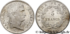 PREMIER EMPIRE / FIRST FRENCH EMPIRE
Type : 5 francs Napoléon Empereur, Empire français 
Date : 1812 
Mint name / Town : Lille 
Quantity minted : 4340...