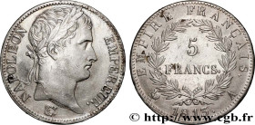 PREMIER EMPIRE / FIRST FRENCH EMPIRE
Type : 5 francs Napoléon Empereur, Empire français 
Date : 1813 
Mint name / Town : Paris 
Quantity minted : 9.75...