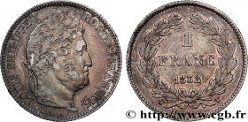 LOUIS-PHILIPPE I
Type : 1 franc Louis-Philippe, couronne de chêne 
Date : 1832 
Mint name / Town : Nantes 
Quantity minted : 34090 
Metal : silver 
Mi...