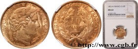 II REPUBLIC
Type : 10 francs or Cérès, IIe République 
Date : 1851 
Mint name / Town : Paris 
Quantity minted : 3112378 
Metal : gold 
Millesimal fine...