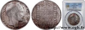 III REPUBLIC
Type : Essai de 20 francs Turin 
Date : 1939 
Mint name / Town : Paris 
Metal : silver 
Millesimal fineness : 680  ‰
Diameter : 33,1  mm
...