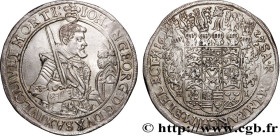 GERMANY - SAXONY - JOHN-GEORGE I
Type : Thaler 
Date : 1627 
Mint name / Town : Dresde 
Quantity minted : - 
Metal : silver 
Diameter : 44,  mm
Orient...