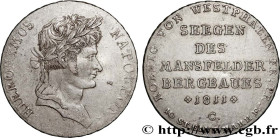 GERMANY - KINGDOM OF WESTPHALIA - JÉRÔME NAPOLÉON
Type : Thaler des mines, 1er type 
Date : 1811 
Mint name / Town : Cassel 
Quantity minted : --- 
Me...