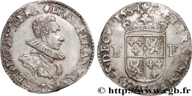 BELGIQUE - BRABANT - FRANÇOIS D’ALENÇON DUC D’ANJOU
Type : Demi-écu 
Date : 1584 
Mint name / Town : Anvers 
Quantity minted : - 
Metal : silver 
Diam...