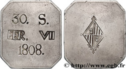 SPAIN - BALEARIC ISLANDS
Type : 30 Sous Ferdinand VII 
Date : 1808 
Mint name / Town : Majorque 
Quantity minted : - 
Metal : silver 
Diameter : 40  m...