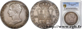 SPAIN - KINGDOM OF SPAIN - JOSEPH NAPOLEON
Type : 20 Reales ou 5 Pesetas 
Date : 1810 
Mint name / Town : Madrid 
Quantity minted : 992556 
Metal : si...