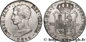 SPAIN - KINGDOM OF SPAIN - JOSEPH NAPOLEON
Type : 20 Reales ou 5 Pesetas 
Date : 1811 
Mint name / Town : Madrid 
Quantity minted : 460000 
Metal : si...