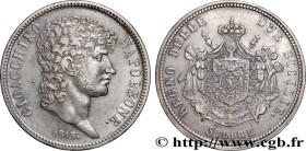 ITALY - KINGDOM OF NAPLES - JOACHIM MURAT
Type : 5 Lire 
Date : 1813 
Mint name / Town : Naples 
Quantity minted : 36916 
Metal : silver 
Millesimal f...
