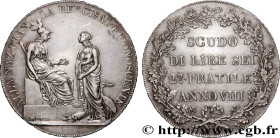 ITALY - CISALPINE REPUBLIC
Type : Scudo de 6 lires 
Date : 1800 
Mint name / Town : Milan 
Quantity minted : - 
Metal : silver 
Millesimal fineness : ...