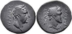 PHRYGIEN. LAODIKEIA AM LYKOS. Augustus, 27 v. Chr. - 14 n. Chr. ø 22mm (5.86g). Vs.: ΣΕΙΤΑΛΚΑΣ, Kopf des Seitalkas mit Efeukranz n. r. Rs.: ΔΗΜΟΣ / ΛΑ...