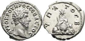 KAPPADOKIEN. KAISAREIA. Lucius Verus, 161 - 169 n. Chr. Didrachme ø 22mm (6.88g). 161 - 166 n. Chr. Vs.: AYTOKP OYHROC CEBACTOC, Kopf mit Lorbeerkranz...