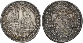 GEISTLICHKEIT. SALZBURG, ERZBISTUM. Johann Ernst von Thun und Hohenstein, 1687-1709. 1/2 Reichstaler ø 33mm (14.33g). 1694, Salzburg. Heiliger Rudbert...