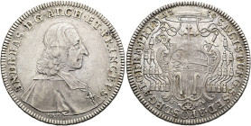 GEISTLICHKEIT. SALZBURG, ERZBISTUM. Andreas Jakob von Dietrichstein, 1747-1753. Reichstaler ø 43mm (29.22g). 1750 FMK, Salzburg. Brustbild in geistlic...