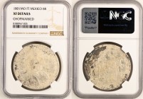 MEXICO King Charles IV (1788-1808) 8 Reales 1801MO FT silver. Gr. 27,00. Cal 971. Mintage unknown. Mexico City Mint. NGC XF DETAILS (n.8188967-005). C...