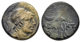 PONTOS. Chabakta. Circa 85-65 BC.AE Bronze. 

Head of Ares right in crested helmet / Sword in sheath. 

SNG Copenhagen 205-206; SNG BM 1250; HGC 7, 26...