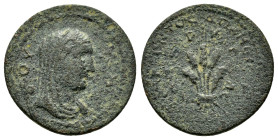 PHRYGIA. Apamea. Pseudo-autonomous. Time of Caracalla (198-217). Ae.

Condition : Good very fine.

Weight : 5.00 gr
Diameter :22.72 mm