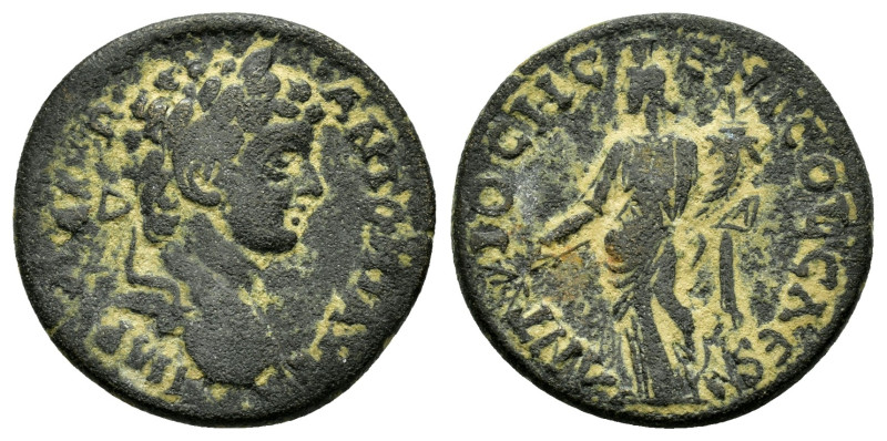 PISIDIA.Antioch.Caracalla.(198-217).Ae.
Obv : IMP CAES M AVP ANTONINVS.
Laureate...
