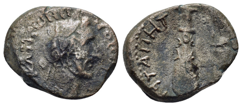 CAPPADOCIA.Caesarea.Antoninus Pius.(138–161).Didrachm.
Obv : ΑΥΤΟΚ ΑΝΤⲰΝƐΙΝΟϹ ϹƐ...