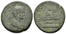 CAPPADOCIA. Caesarea. Geta (Caesar, 198-209).Ae.

Condition : Good very fine.

Weight :14.90 gr
Diameter :29.33 mm