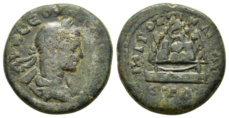 CAPPADOCIA.Caesarea-Eusebeia.Severus Alexander.222-235 AD.AE Bronze.ΑΥ Κ ϹƐΟΥΗ Α...