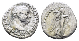 CAPPADOCIA.Caesarea.Vespasian.(69-79).Hemidrachm.
Obv : ΑΥΤΟΚΡ ΚΑΙϹΑΡ ΟΥƐϹΠΑϹΙΑΝΟϹ ϹƐΒΑ.
Laureate head of Vespasian, right.
Rev : Nike advancing right...