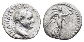 CAPPADOCIA.Caesarea.Vespasian.(69-79).Hemidrachm.
Obv : ΑΥΤΟΚΡ ΚΑΙϹΑΡ ΟΥƐϹΠΑϹΙΑΝΟϹ ϹƐΒΑ.
Laureate head of Vespasian, right.
Rev : Nike advancing right...