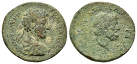 CILICIA. Anazarbus. Commodus (177-192). Ae Dated CY 202 (183/4).
Obv: ΜΑΡ ΑVΡΗ ΚΟΜΟΔΟС СЄΒ.
Laureate, draped and cuirassed bust of Commodus right.
Rev...