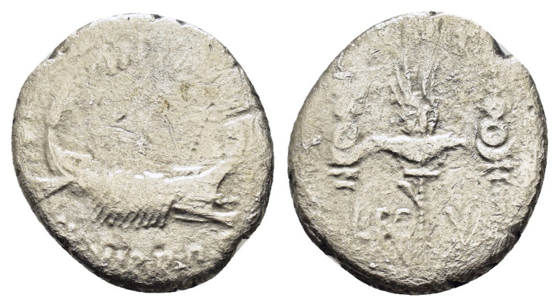 MARK ANTONY. (32-31 BC). Patrae(?).Legionary issue.Denarius.

Condition : Good v...