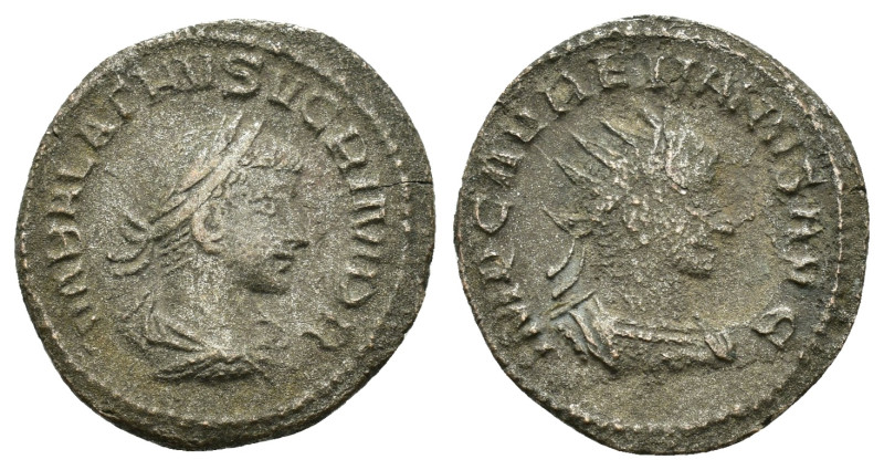 AURELIAN with VABALATHUS.(270-275). Antioch.Antoninianus.
Obv : IMP C AVRELIANVS...