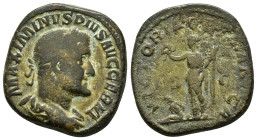 MAXIMINUS THRAX (235-238).Rome. Sestertius.

Condition : Good very fine.

Weight : 23.51 gr
Diameter :29.71 mm