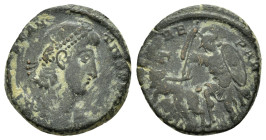 CONSTANTIUS II.(337-361). Antioch.Follis.

Condition : Good very fine.

Weight : 5.59 gr
Diameter : 20.66 mm