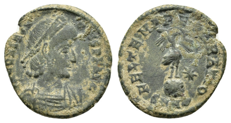 CONSTANTIUS II (337-361).Antioch.Follis.
Obv : D N CONSTANTIVS P F AVG.
Diademed...