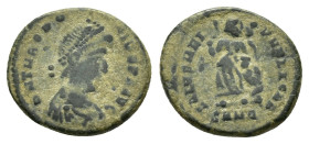THEODOSIUS I (379-395). Follis. Nicomedia.

Condition : Good very fine.

Weight : 1.57 gr
Diameter :14.22 mm