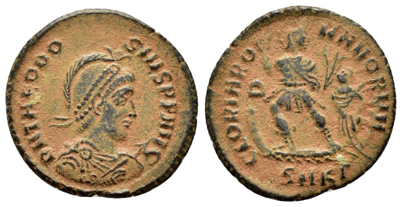 THEODOSIUS I (379-395).Cyzicus.Follis.

Condition : Good very fine.

Weight :4.6...