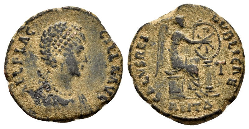 AELIA FLACCILLA (Augusta, 379-386/8).Antioch.Follis.

Condition : Good very fine...