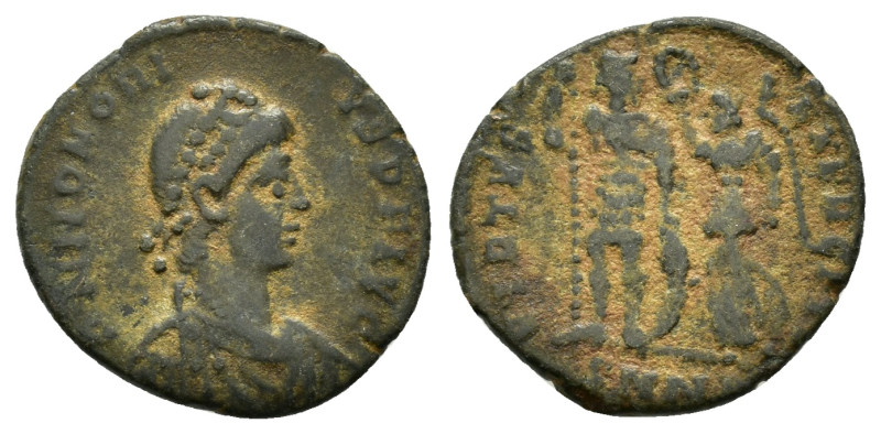 HONORIUS .(392-395).Antioch.Follis.

Condition : Good very fine.

Weight : 2.56 ...